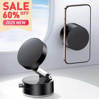 2025 New Vacuum Magnetic Phone Stand - Equipped with magnetic ring, Easy to mount,360° adjustable holder, portable phone acc...