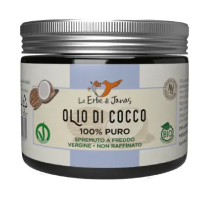 Le erbe di janas Virgin Coconut Oil, 50ml (jar)