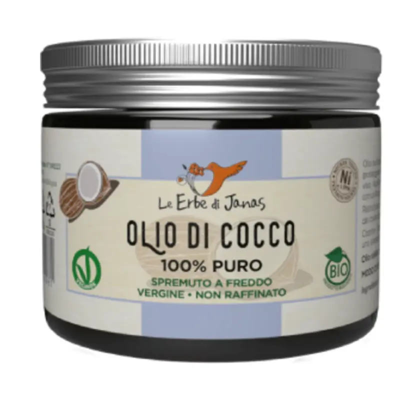 Le erbe di janas Virgin Coconut Oil, 50ml (jar)