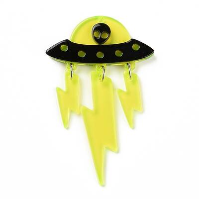 Transparent Acrylic Big Pendants