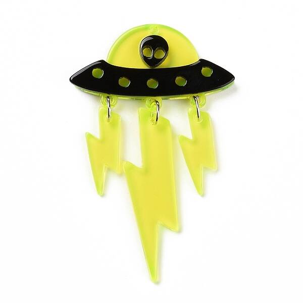 Transparent Acrylic Big Pendants