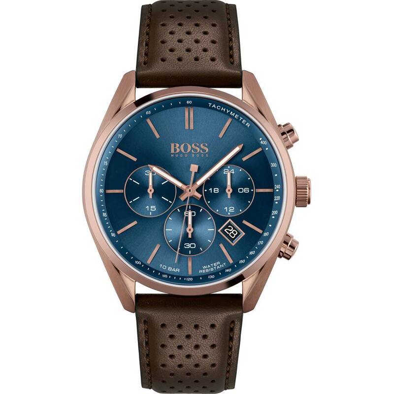 Hugo Boss 1513817 Analog Blue Dial Men's Watch