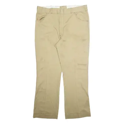 DICKIES Mens Trousers Beige Regular Straight W40 L31