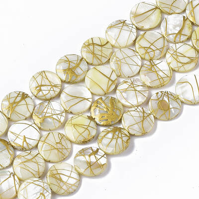 Drawbench Freshwater Shell Beads Strands