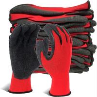 Work Gloves, Anti-slip Textured Hand Protector, Universal Wear Resistant Glove, Breathable Working Glove for Woodworking, Con...
