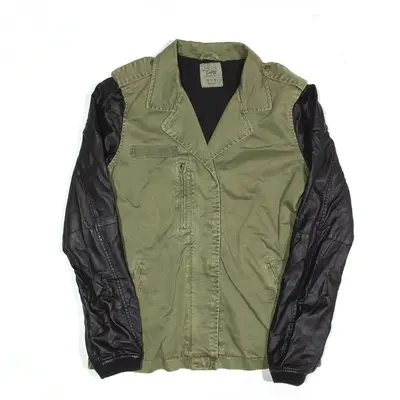 ZARA Trafaluc Collection Jacket Green Womens S
