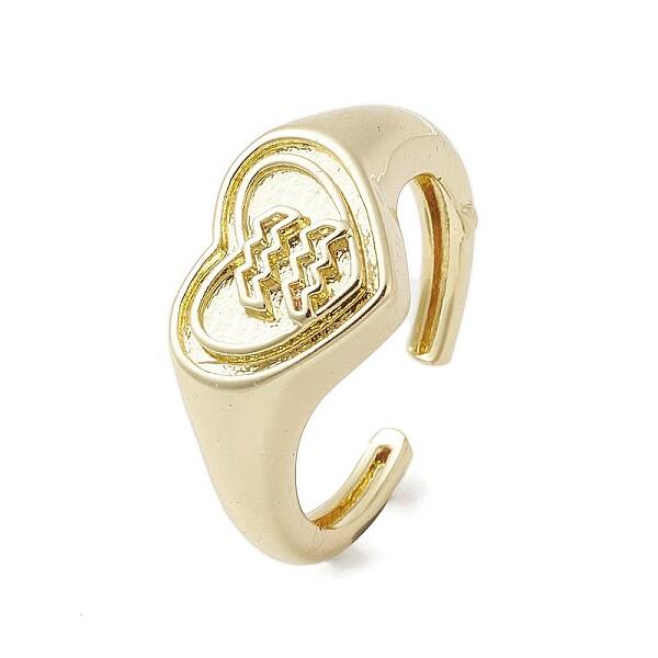 Brass Adjustable Open Rings