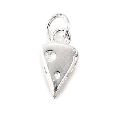 925 Sterling Silver Cheese Charms