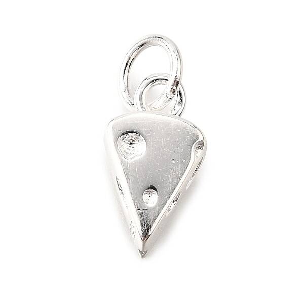 925 Sterling Silver Cheese Charms
