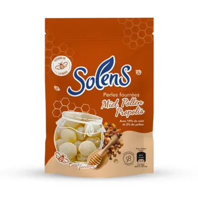 Solens Honey, Pollen & Propolis Filled Pearls 100g