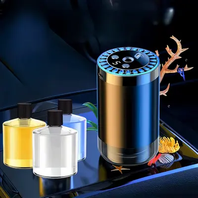 USB Rechargeable Aroma Diffuser, Starry Sky Projector Humidifier with Essential Oil, Long Lasting Fragrance Diffuser for Home...