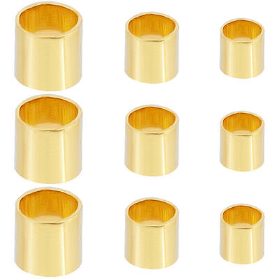 Brass Tube Crimp Beads
