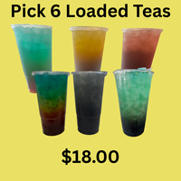 Pick 6 Loaded Energy  Beverage Sport Drink Sugar
