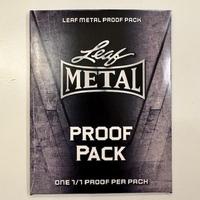 24 Leaf Metal Proof Pack - 1/1 Proof per pack