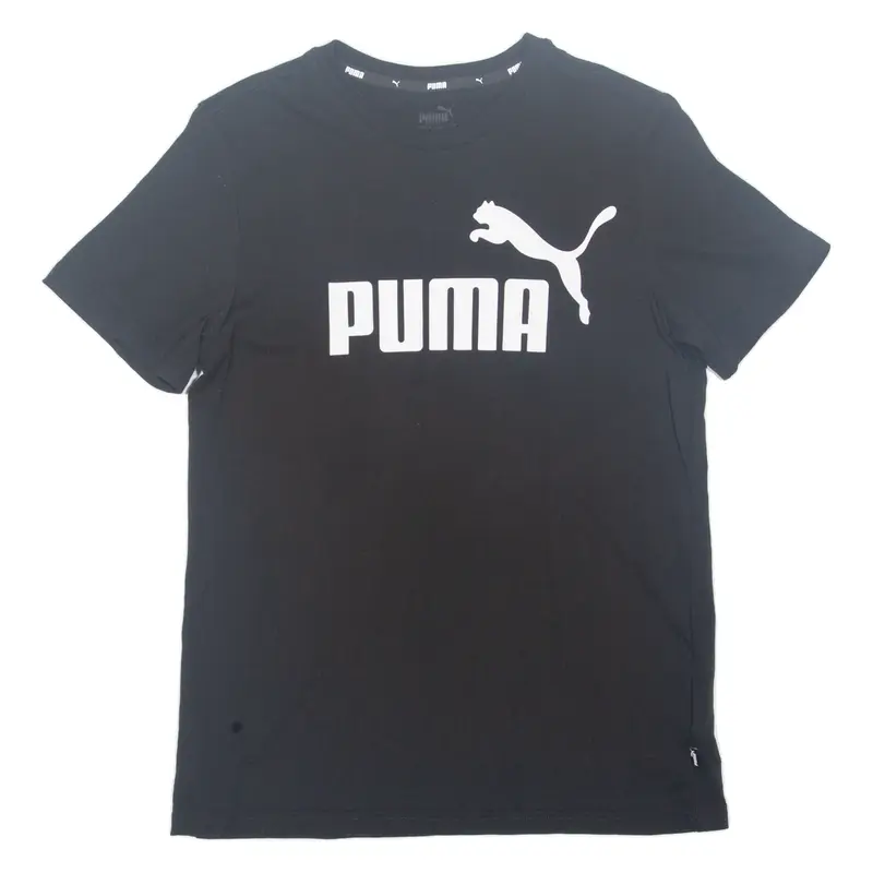 PUMA Boys T-Shirt Black 13-14Y