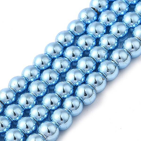 Electroplate Glass Beads Strands