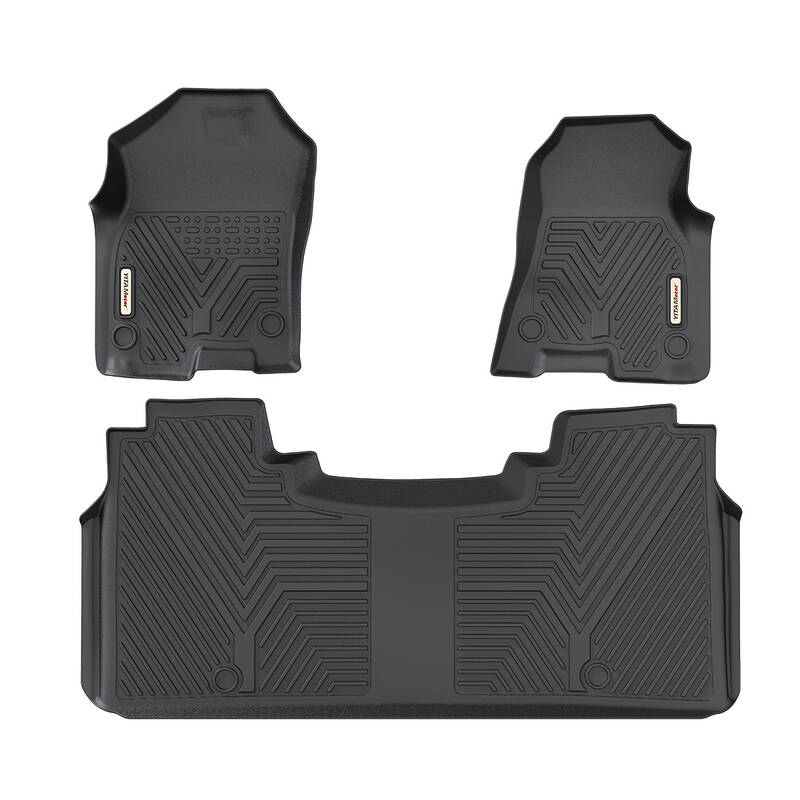 YITAMOTOR® For 2019-2024 Dodge Ram 1500 Crew Cab Floor Mats 1st 2nd Row Rubber Liner