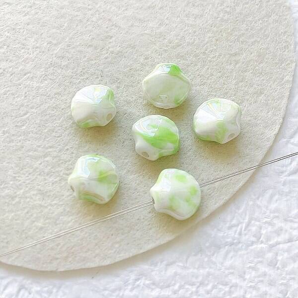 Shell Shape Handmade Porcelain Beads