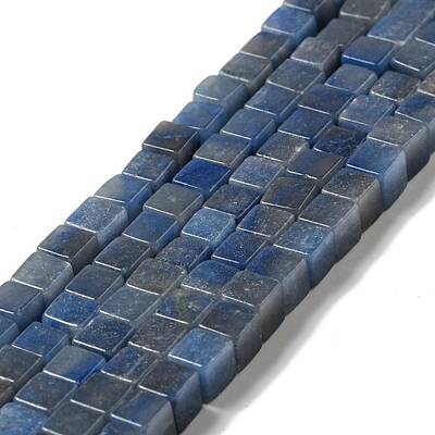 Dyed & Heated Natural Blue Aventurine Beads Strands