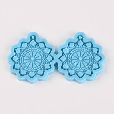 Flower Pendant Silicone Molds