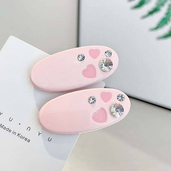 Spray Painted Alloy Alligator Hair Clips for Women Girls