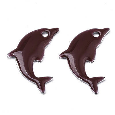 201 Stainless Steel Enamel Pendants