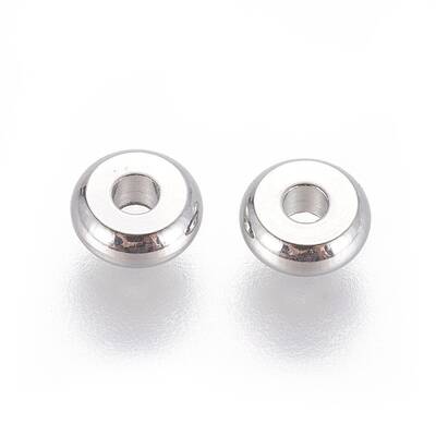 Tarnish Resistant 304 Stainless Steel Spacer Beads