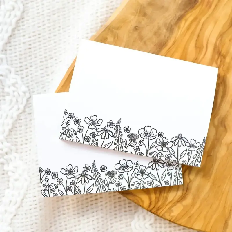 Decorative Post-It Notes - 4x3 inch, single pad, floral and other trendy designs, Office Stationery