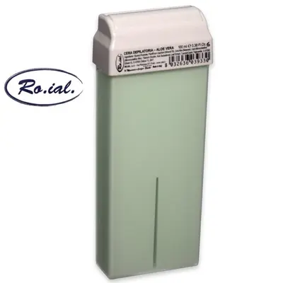 Roial Cera In Cartuccia 100 Ml Aloe Vera Pelli Delicate