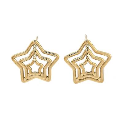 304 Stainless Steel Stud Earrings for Woman