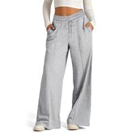 Women's Wide Leg Sweatpants High Waisted Athletic Sweat Pants Winter Baggy Workout Pant with Pocket
