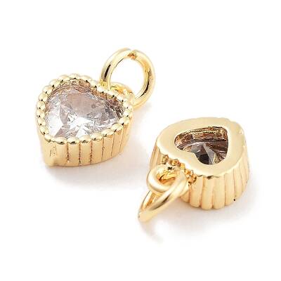 Brass with Cubic Zirconia Pendant