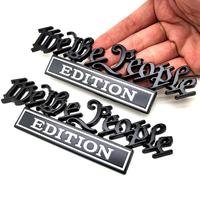 3D Badge Car Sticker, 2 Counts Personalized Car Decorative Label, Creative Universal Car Exterior Decal, Suitable for Cars, M...