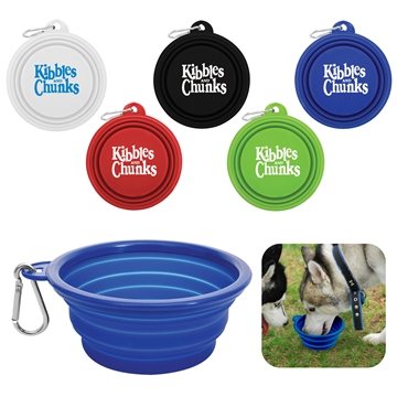 250 Custom Collapsible Bowl - BPA Free & Portable