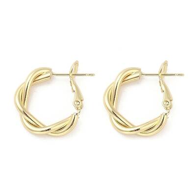 Brass Hoop Earrings