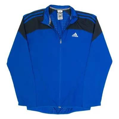 ADIDAS Lightweight Mens Jacket Blue S