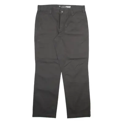 CARHARTT Mens Trousers Grey Relaxed Straight W34 L30
