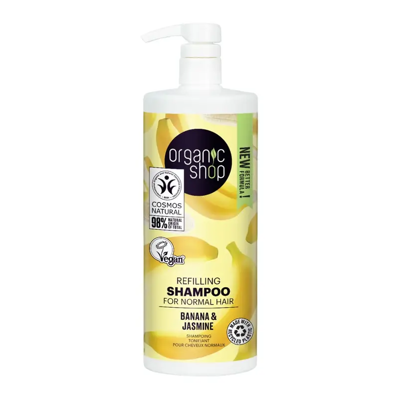 Organic Shop Banana Ricaricain Shampoo 1000ml