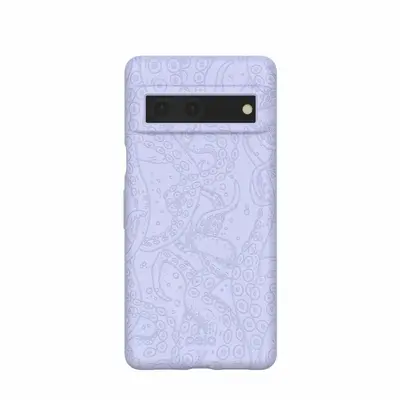 Lavender Sea Tentacles Google Pixel 7 Case