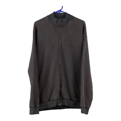 Columbia Zip Up - XL Grey Cotton Blend