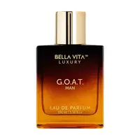 BellaVita Luxury's G.O.A.T. Man  | Eau De Parfum (EDP) | Bergamot, Amber & Vetiver | Woody & Musky | Long Lasting | Cruelty F...