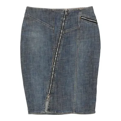 Armani Jeans Denim Skirt - 28W UK 8 Blue Cotton | Size: UK 8
