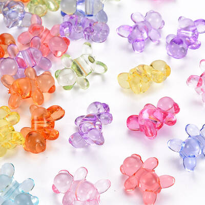 Transparent Acrylic Beads