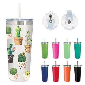 36 Customized 24 oz Full Color Colma Tumbler - Vacuum Insulated & ...