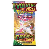 (1) Pokémon TCG: Sword & Shield SWSH07 Evolving Skies Booster Pack