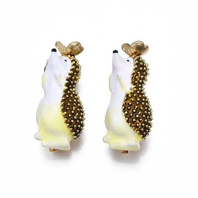Hedgehog Enamel Pin