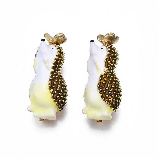 Hedgehog Enamel Pin