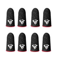 Breathable Fingertip Cover, 4 Pairs Anti-slip Fingertip Cover, Thumb Gloves for Mobile Game, Gaming Accessories for PUBG Mobi...