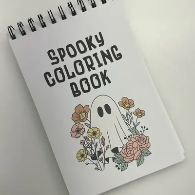 Spooky Coloring Book