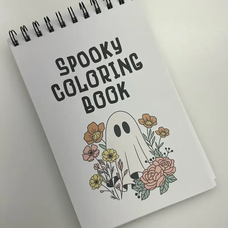 Spooky Coloring Book